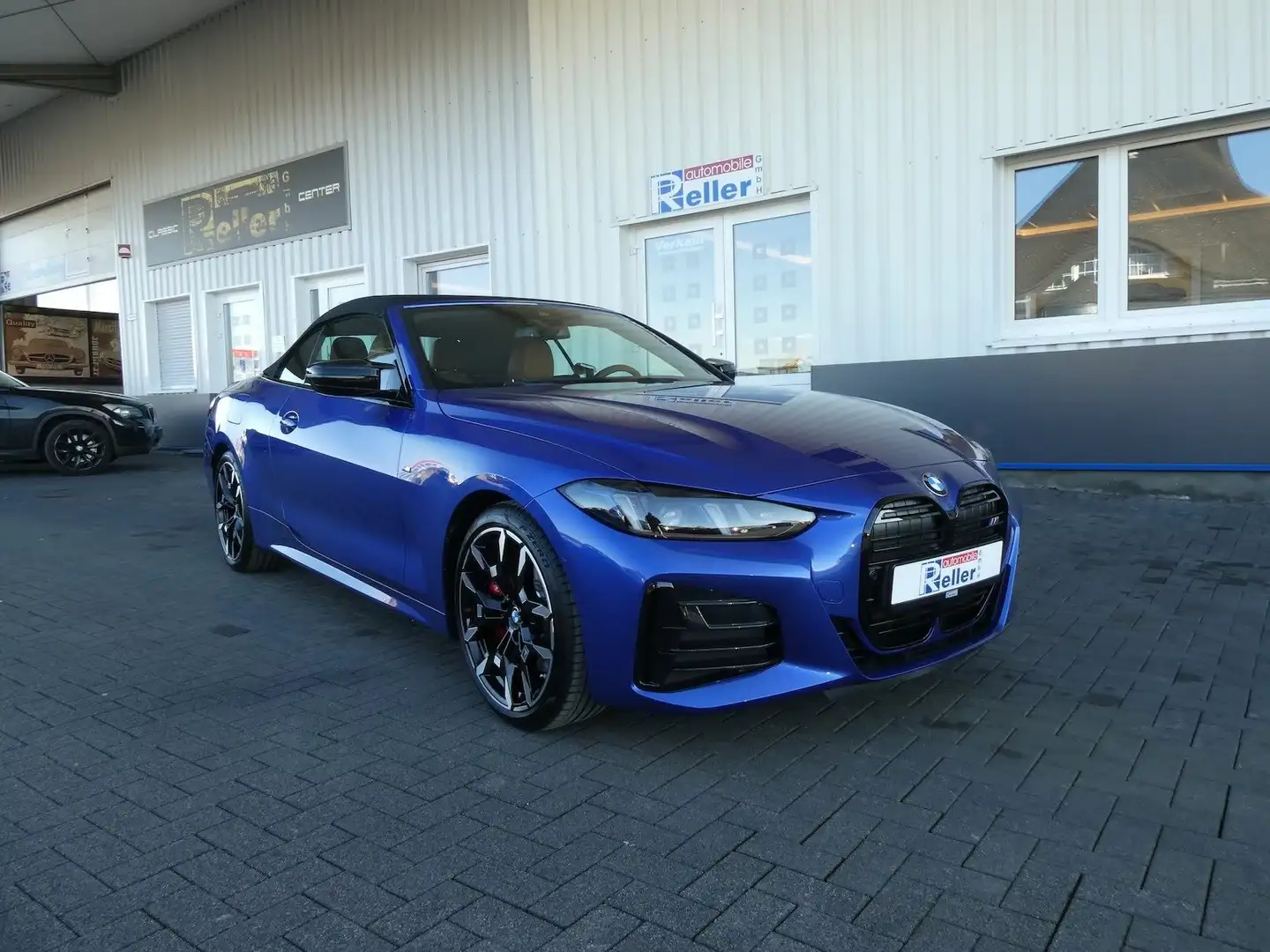 BMW 440 M440 CABRIO XDRIVE CURVED DISPLAY LASER H&K KAMERA Blu/Azzurro - 2