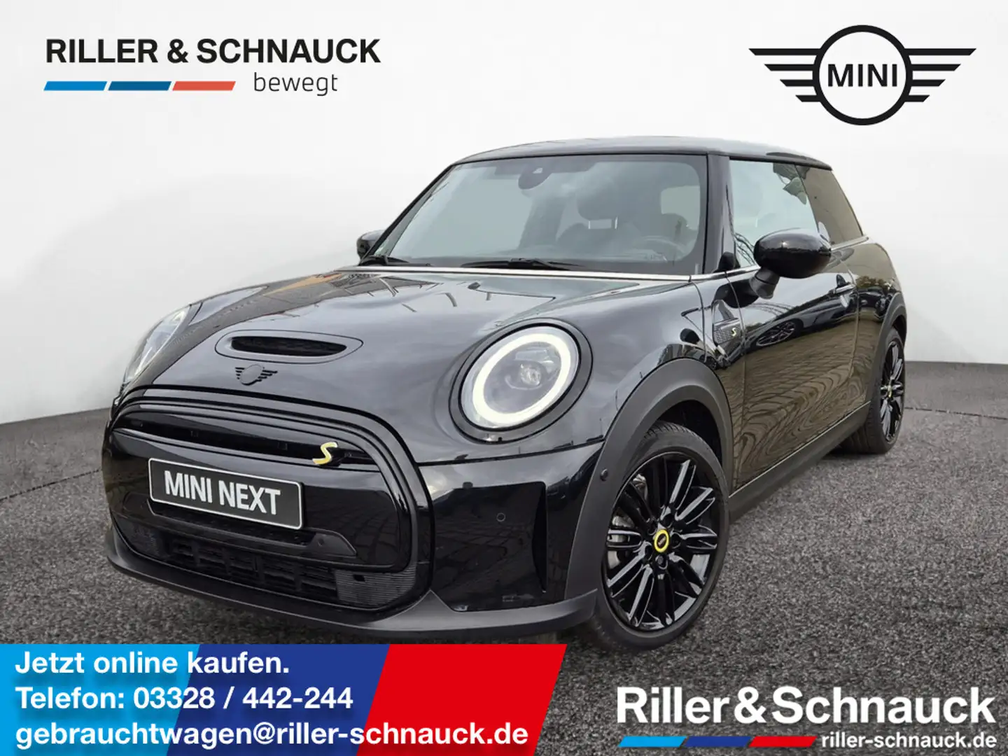 MINI Cooper SE Classic Trim PANO+HUD+HK+KAM Schwarz - 1
