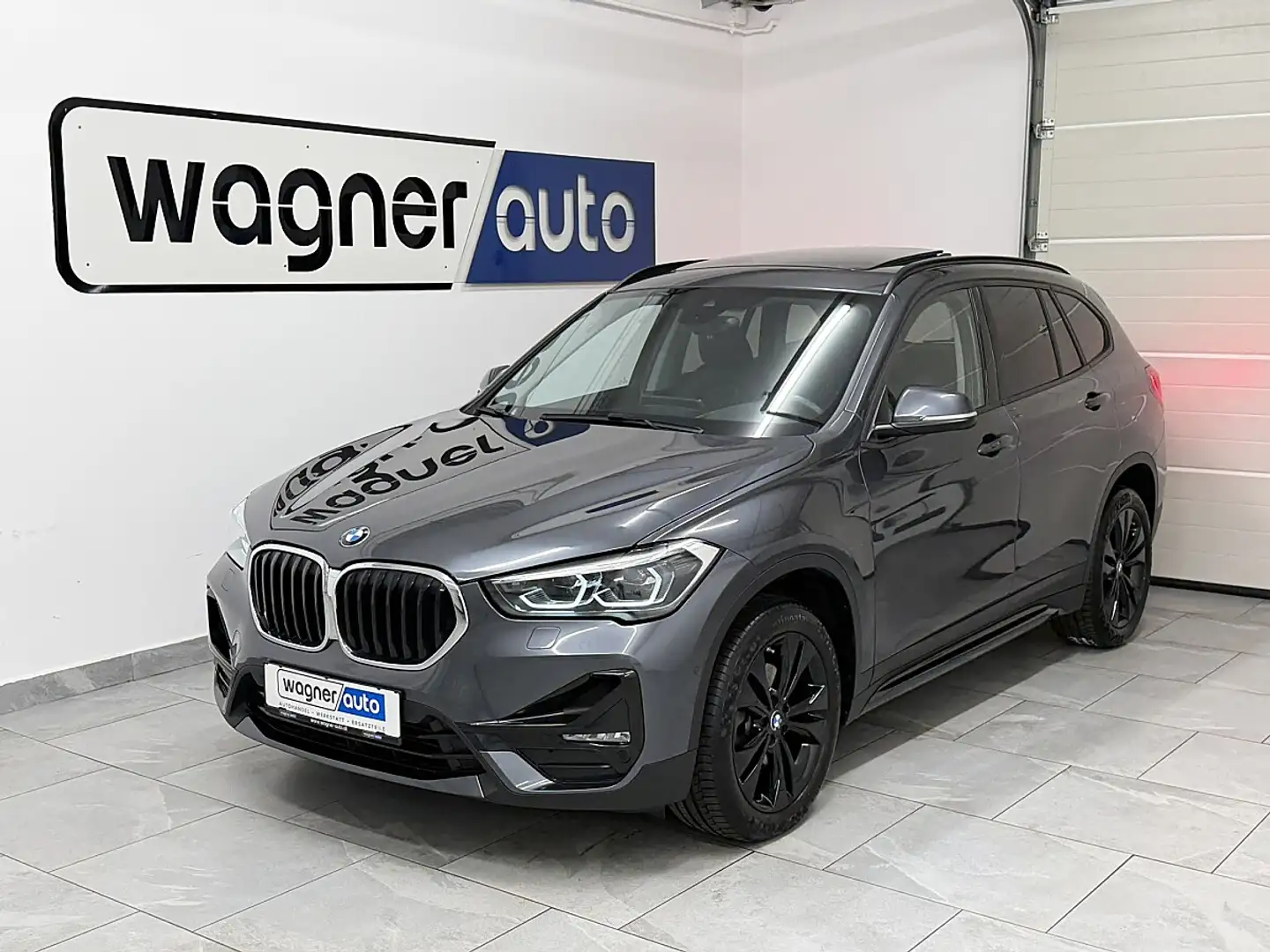 BMW X1 sDrive18d Sport Line/LCI/LED/NaviPlus/HeadUp/Pa... Grau - 2