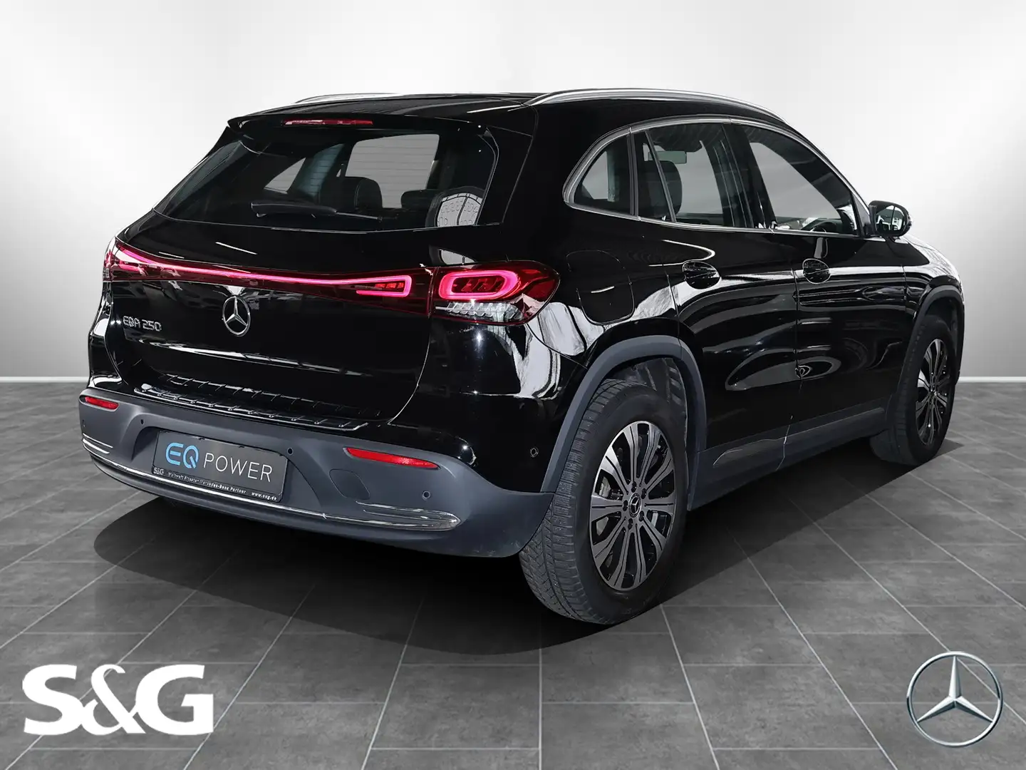Mercedes-Benz EQA 250 Progressive AHK+KAMERA+PANO+MBUX+LED+18" Schwarz - 2