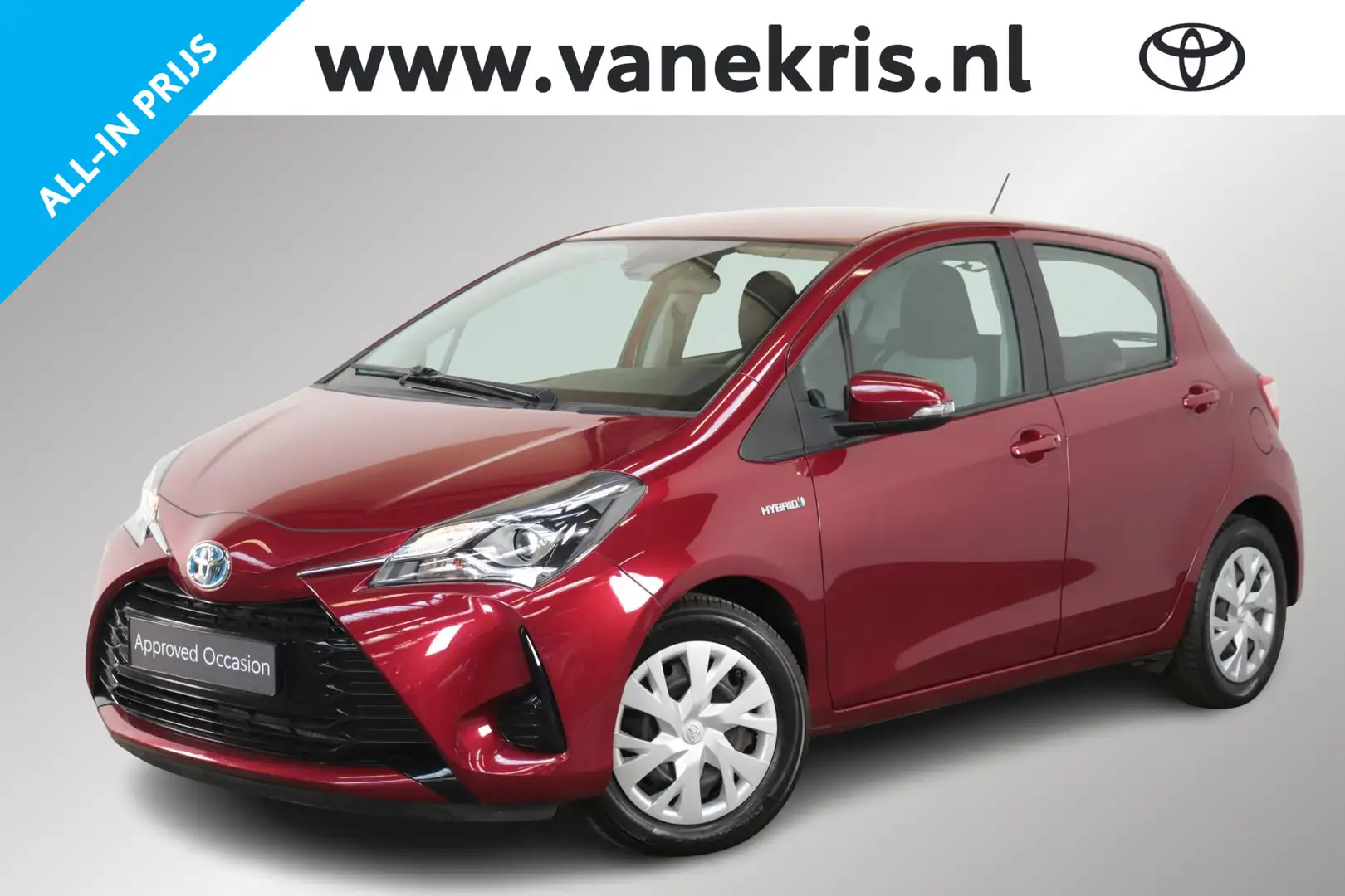 Toyota Yaris 1.5 Hybrid Active, Cruise Control Rood - 1