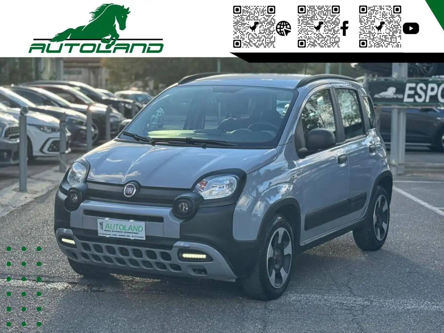 Fiat Panda Cross 1.0 FireFly Hy UniPro UConnect 7 Pollici Grigio - 1