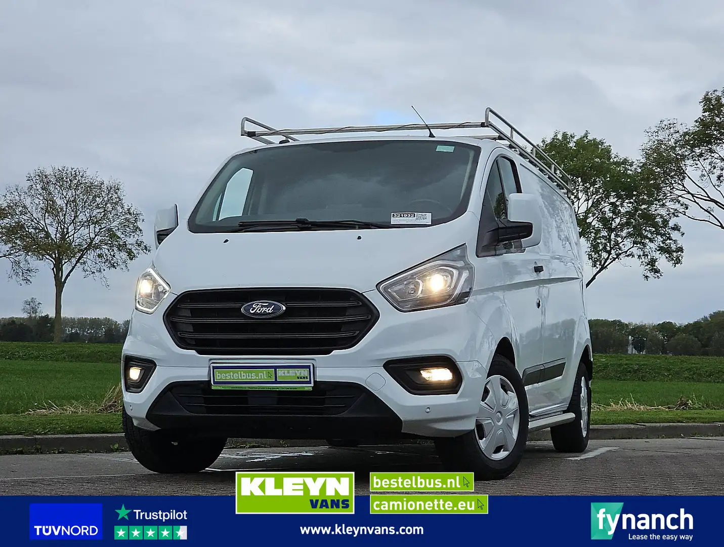 Ford Transit Custom 2.0 L2H1 Imperiaal Euro6 Blanc - 1