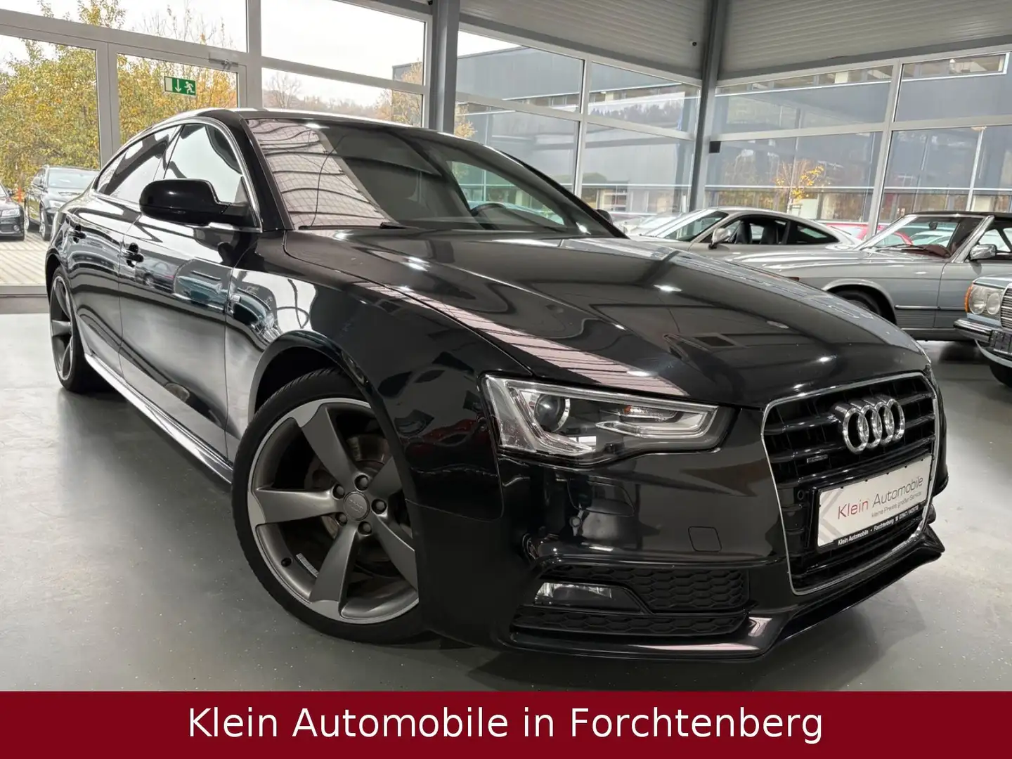 Audi A5 Sback 2.0TDI Quattro S Line Sport Plus 1.HAND Schwarz - 1