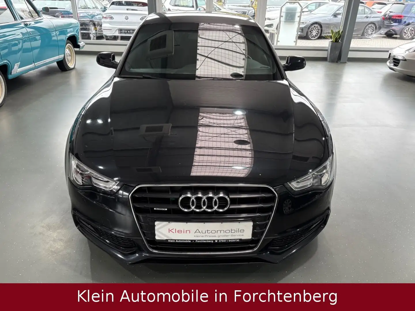 Audi A5 Sback 2.0TDI Quattro S Line Sport Plus 1.HAND Schwarz - 2