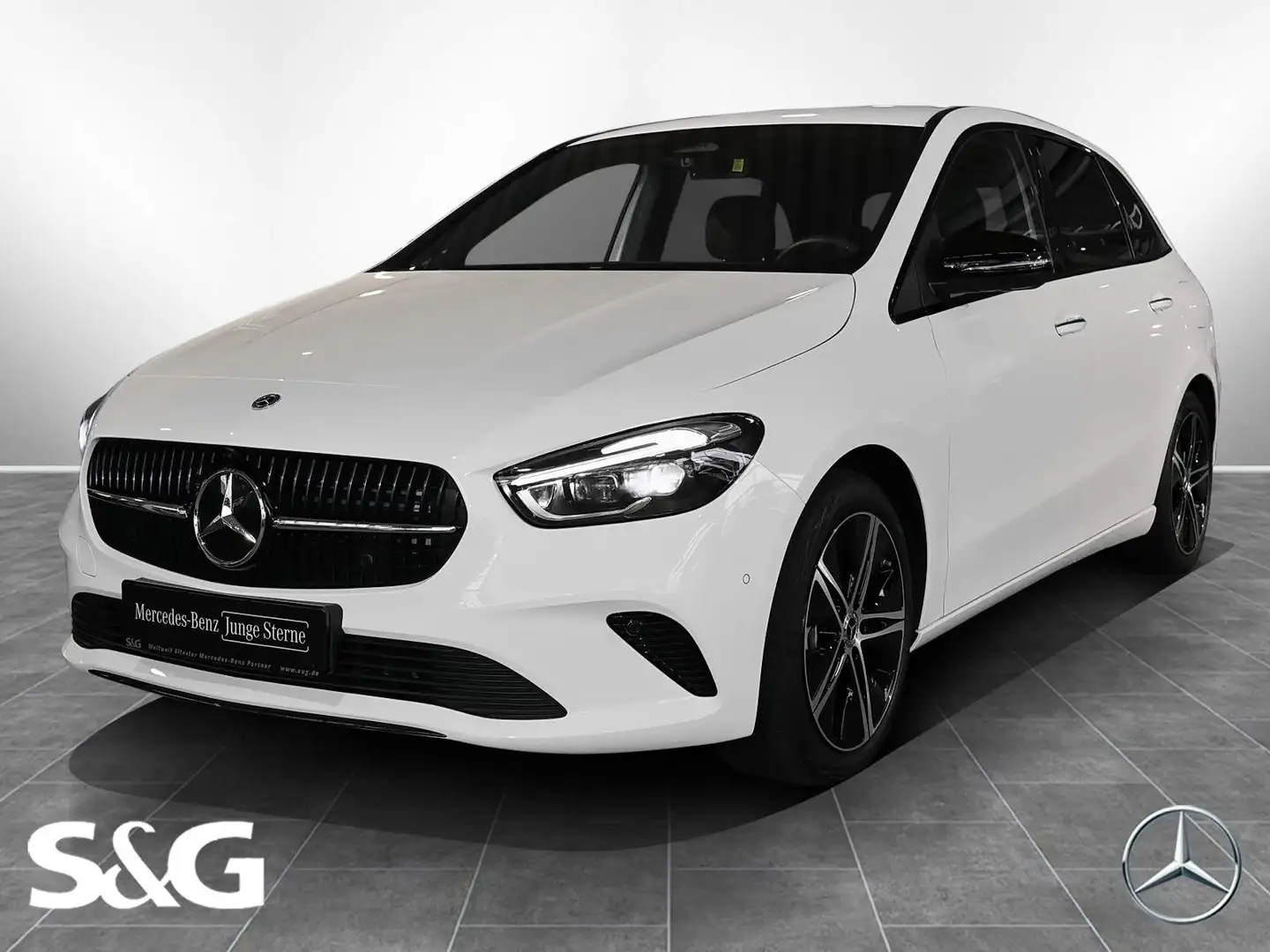 Mercedes-Benz B 200 TOTWINKEL+NIGHT PAKET+KEYLESS+360°+LED+18" Weiß - 1