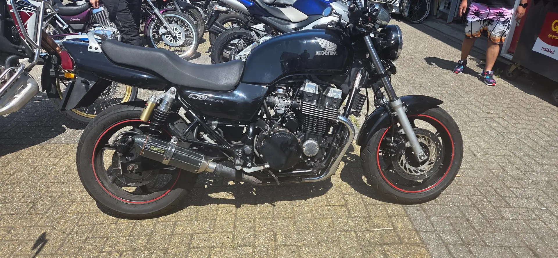 Honda CB 750 cb 750 seven fifty 1996 Noir - 1