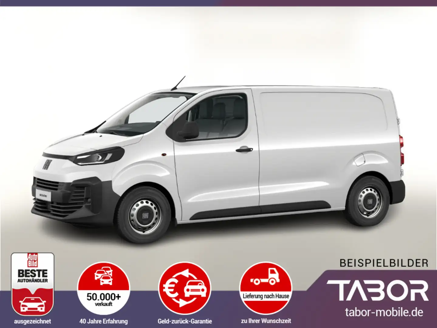 Fiat Scudo 2.0 BHDi 144 L2 eCall Temp HFT180° PDC NSW Weiß - 1