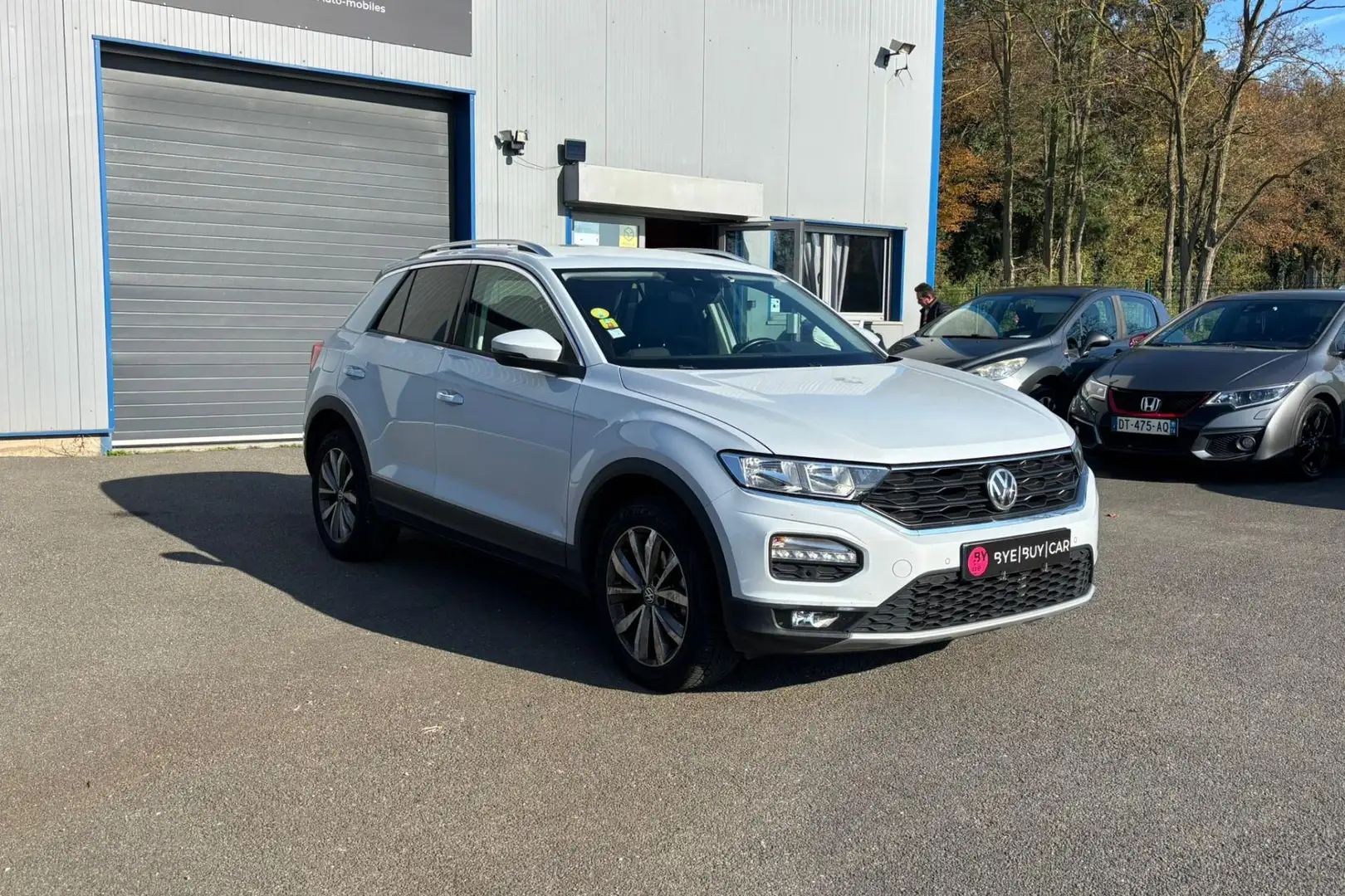 Volkswagen T-Roc T-ROC 1.6 TDI 115 CH FINITION LOUNGE GARANTIE DE 12 MOIS ! Gris - 2