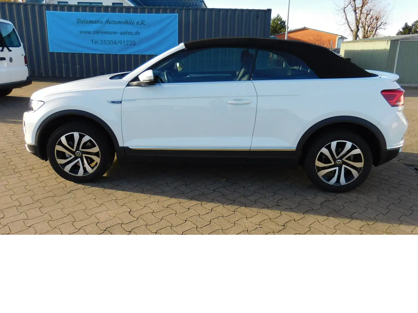 Volkswagen T-Roc 1.0 Cabriolet Style Active TSI BMT Navi Weiß - 1