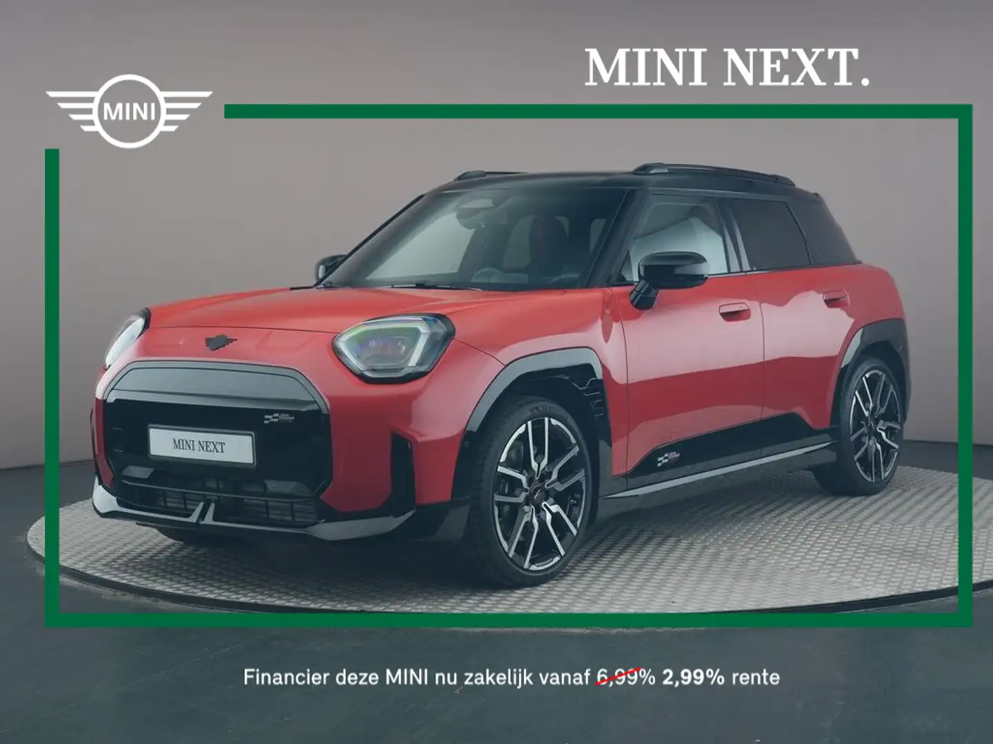 MINI Aceman SE John Cooper Works M 54.2 kWh Rouge - 1