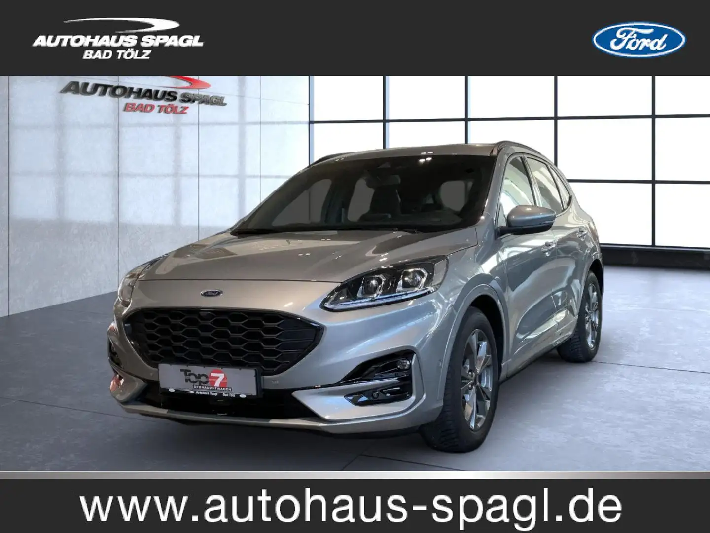 Ford Kuga ST-Line Bluetooth Head Up Display Navi LED Silber - 1