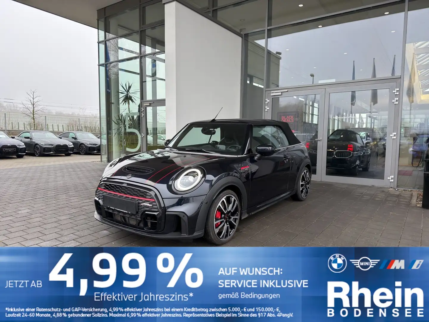MINI John Cooper Works Cabrio Komfortzugang ACC H&K Schwarz - 1