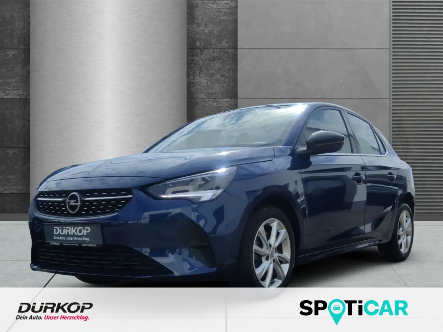 Opel Corsa F Elegance,USB, Bluetooth,Spurhalteassistent,Verke Blau - 1