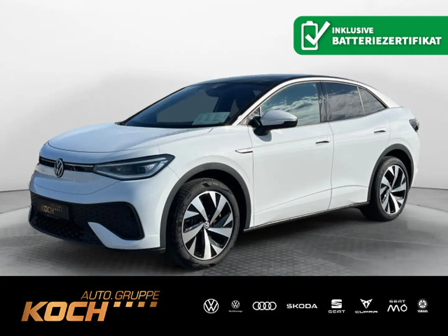 Volkswagen ID.5 Pro NAVI AHK LED SHZ KAMERA KLIMA Weiß - 1