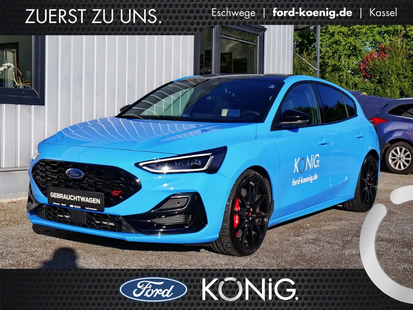 Ford Focus ST X Edition Matrix-LED+ParkAssit+Brembo Klima Blau - 1