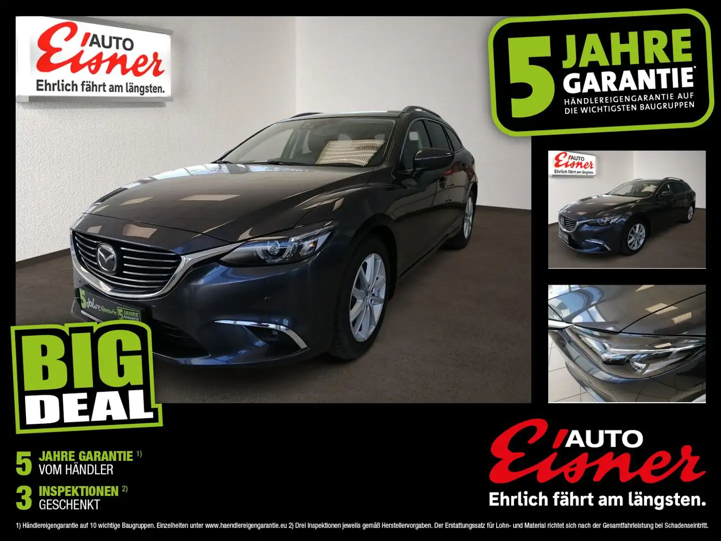Mazda 6 SPC CD175 AWD AT REV.TOP BIG DEAL Grau - 1