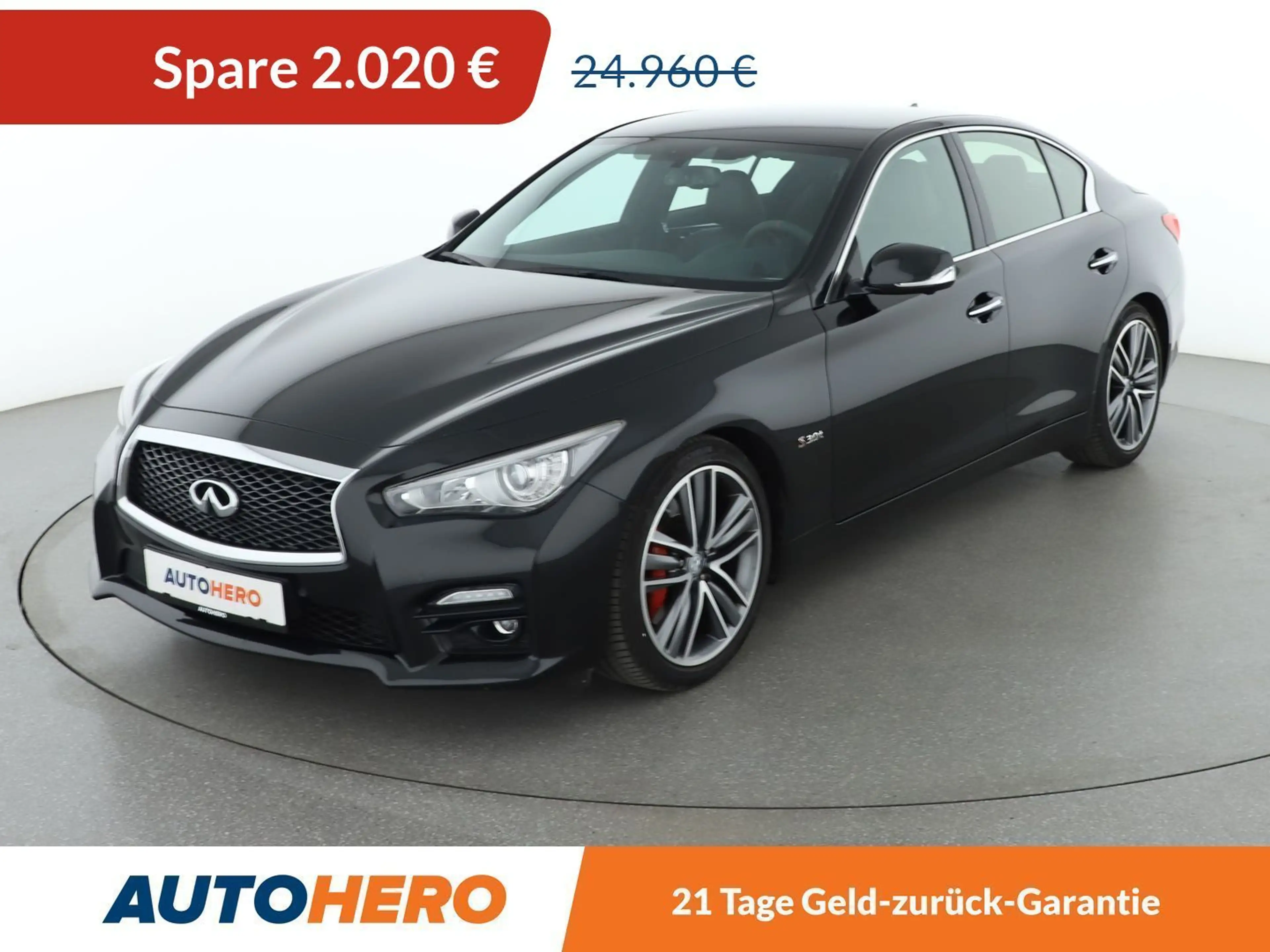Infiniti Q50 3.0 V6 S Sport Aut*NAVI*ACC*CAM*PDC*SHZ*