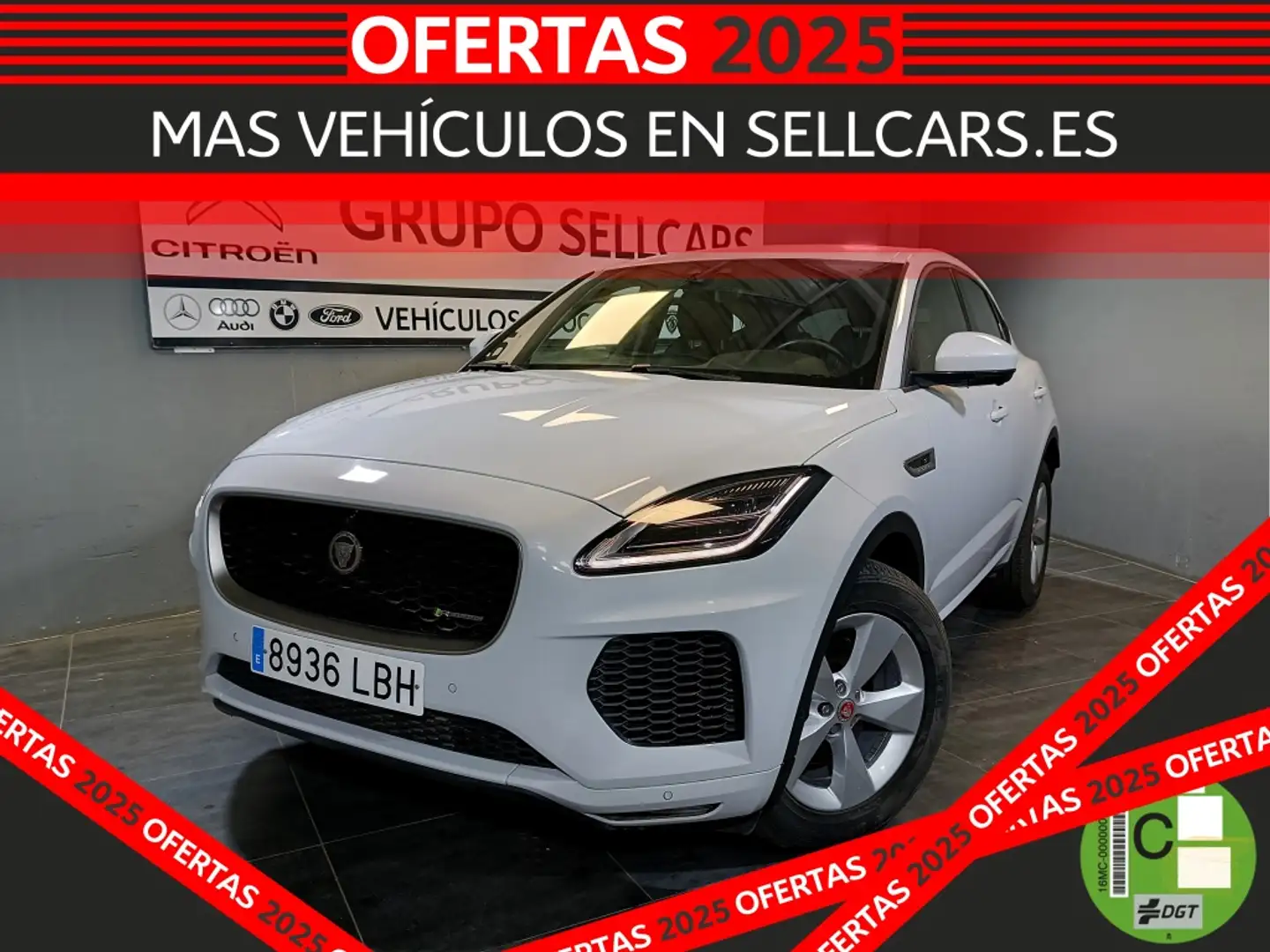 Jaguar E-Pace 2.0D I4 R-Dynamic S AWD Aut. 180 Blanco - 1