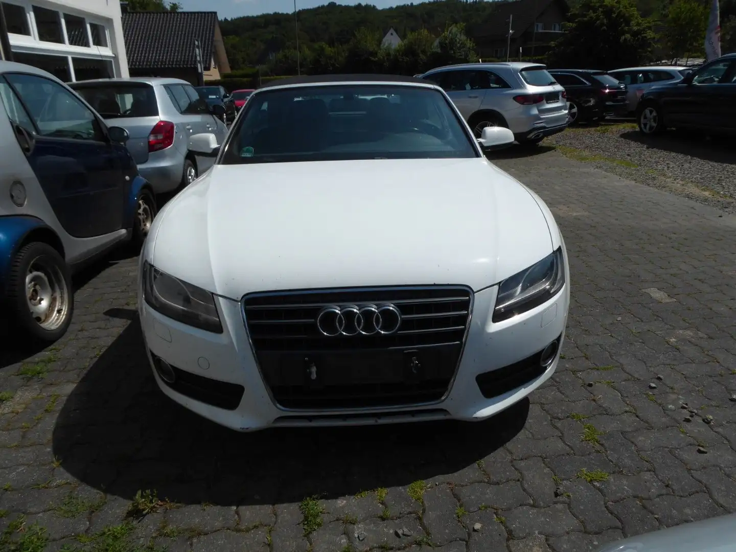 Audi A5 Cabriolet 2.0 TDI Weiß - 1