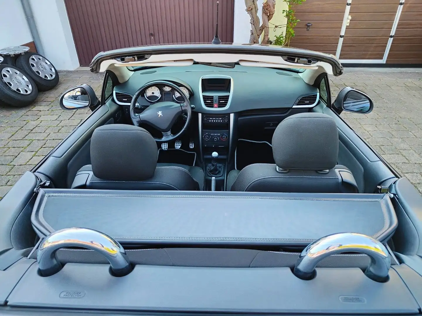 Peugeot 207 CC Cabriolet Seulement 67.400 Km ! Phase 2 ! Euro5 Zwart - 2