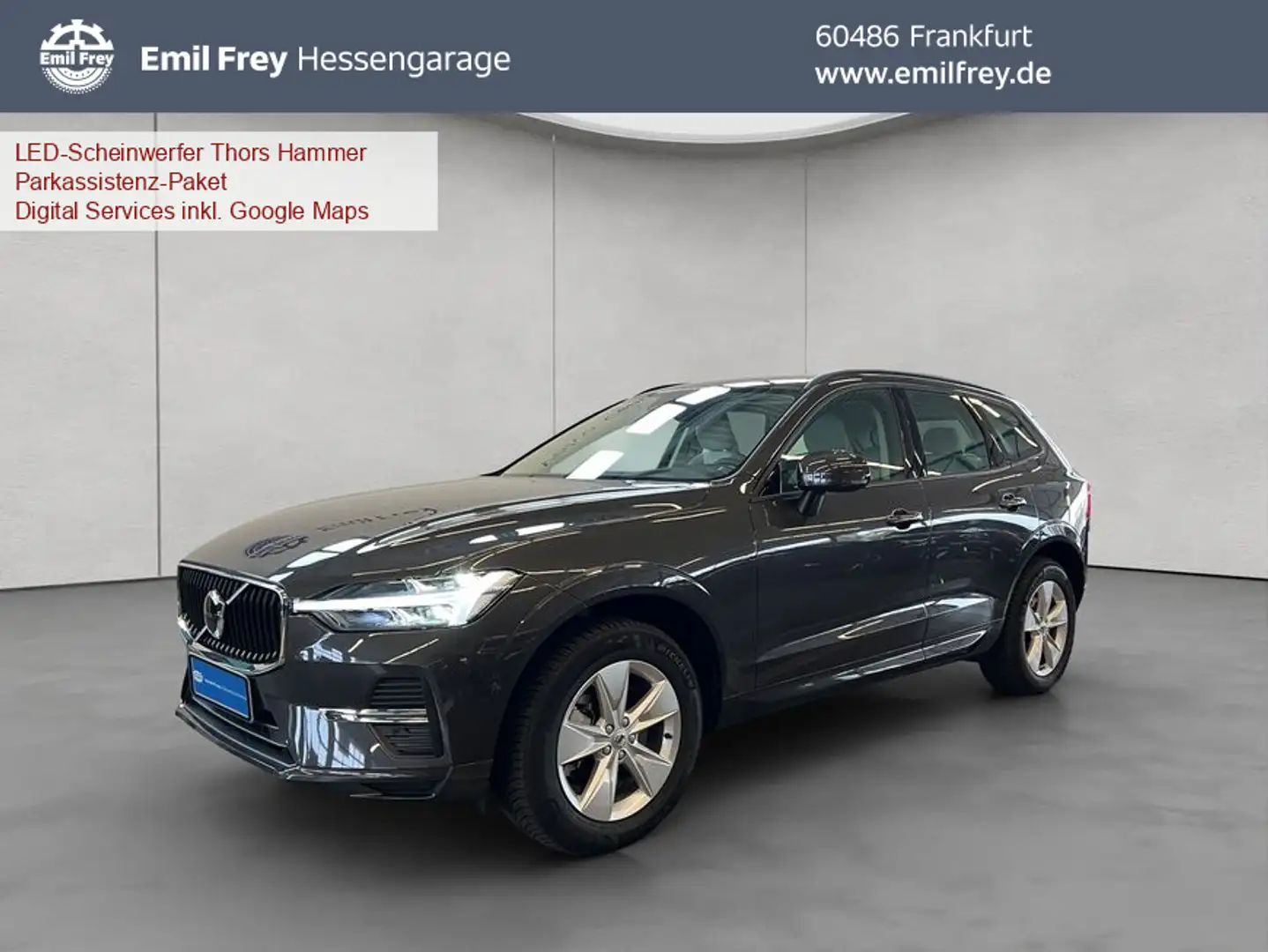 Volvo XC60 XC60 B4 Aut Google-Maps LED Kamera PDCv+h Grau - 1