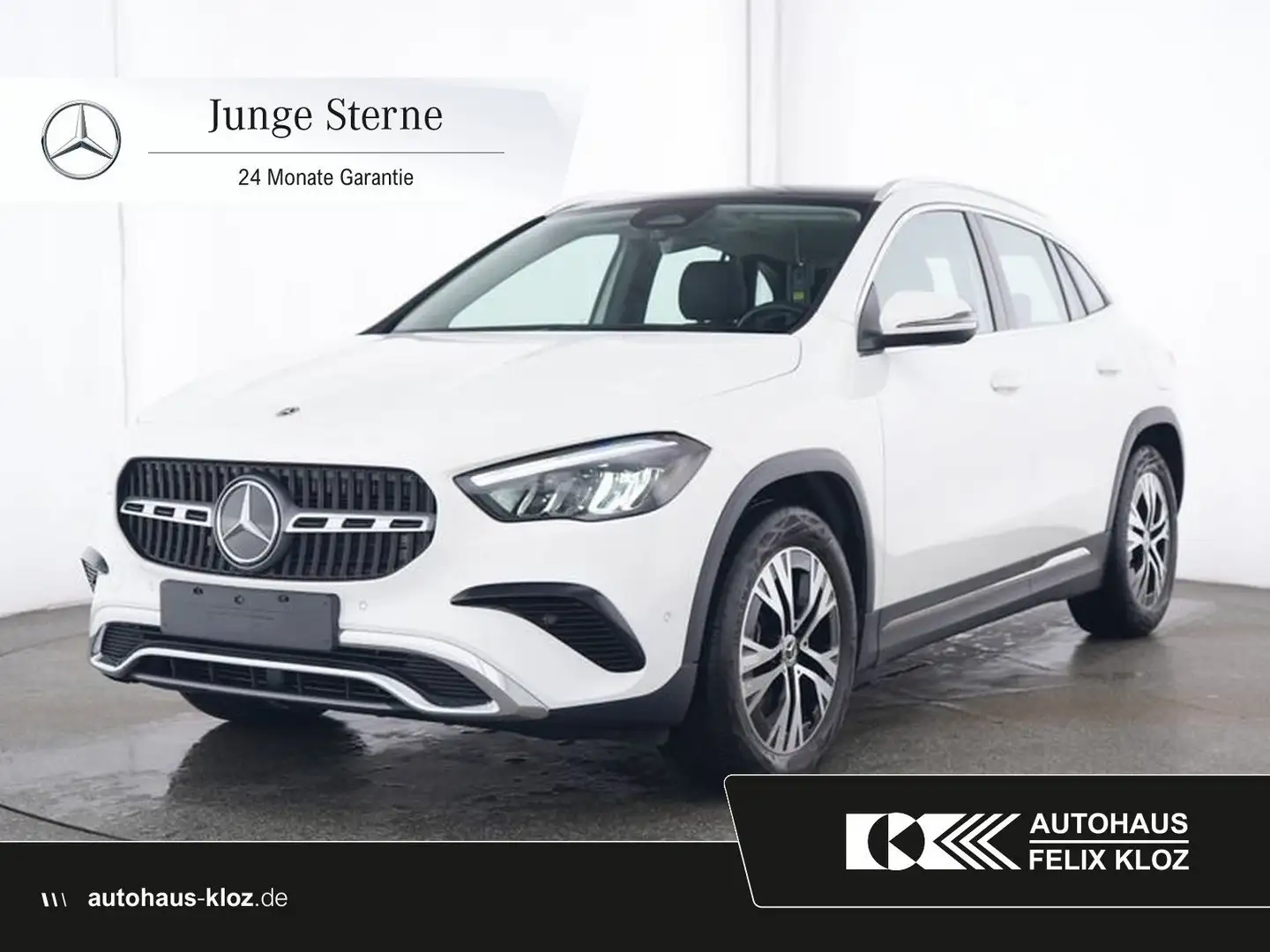 Mercedes-Benz GLA 200 Progressive*AHK*Pano*LED*Kamera*CarPlay* Weiß - 1