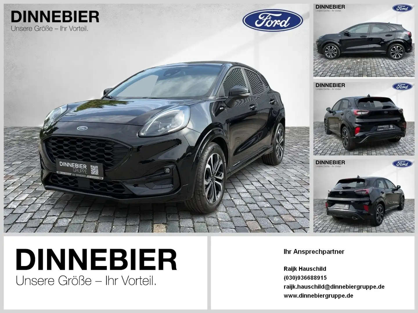 Ford Puma ST-Line Design AHK+LED+PDC+Winterpaket Noir - 1