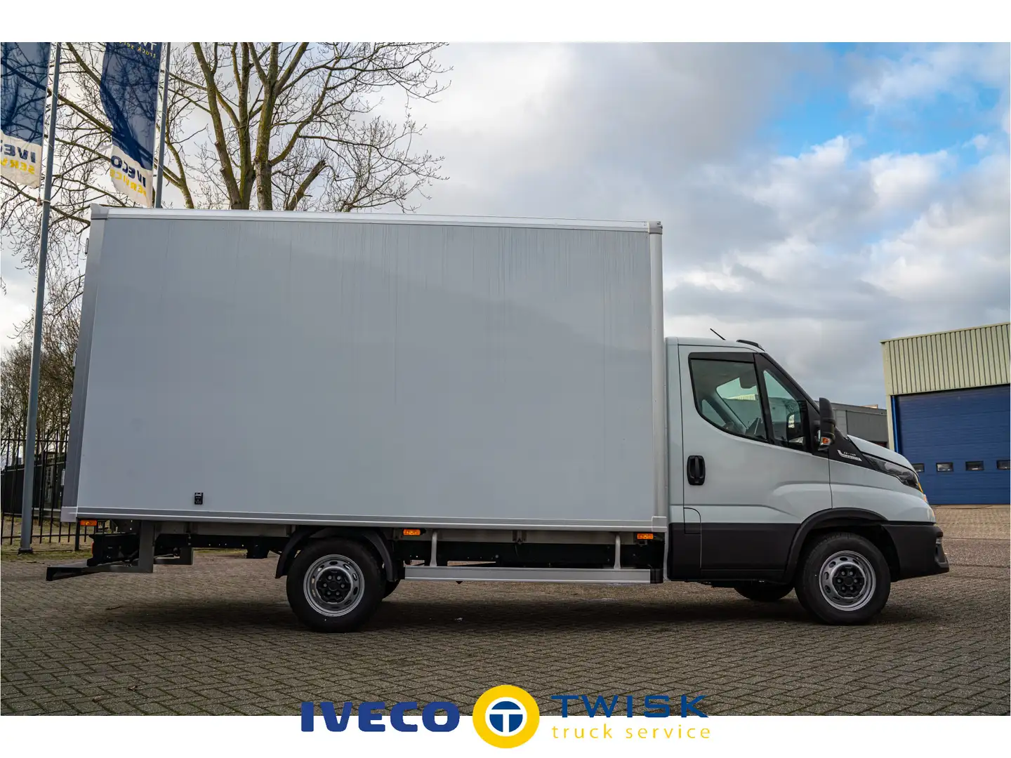 Iveco 35s14a8 NIEUW + Citybox laadbak met achterdeuren, Blanco - 2