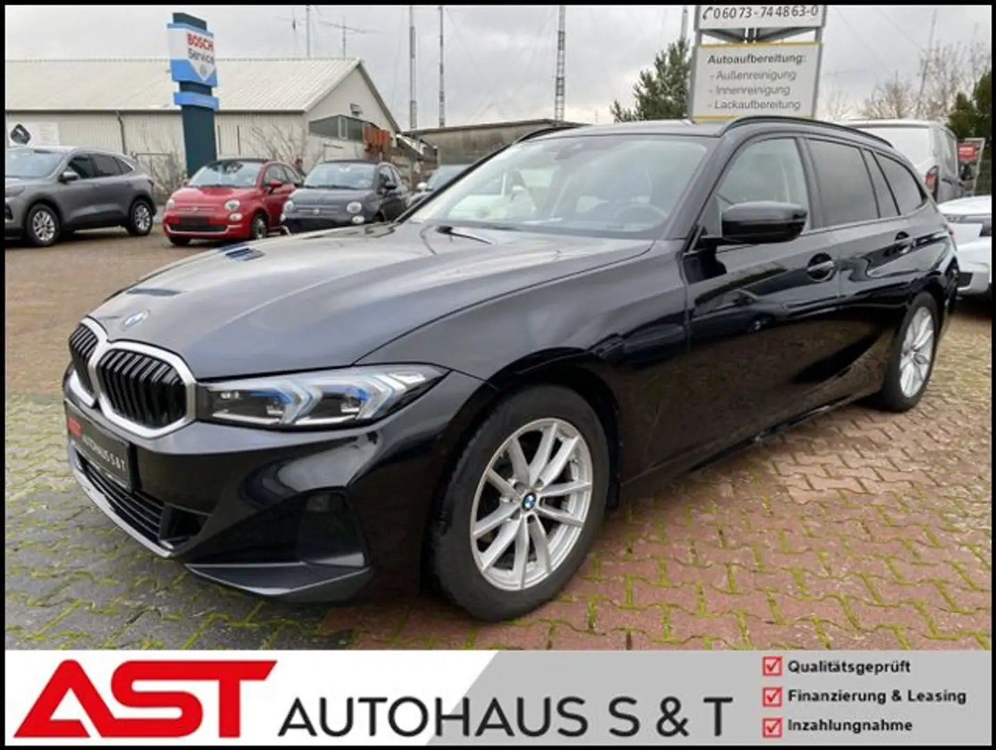 BMW 318 i Touring Aut.*Navi*Head-Up*LED*RFK*PDC Noir - 2