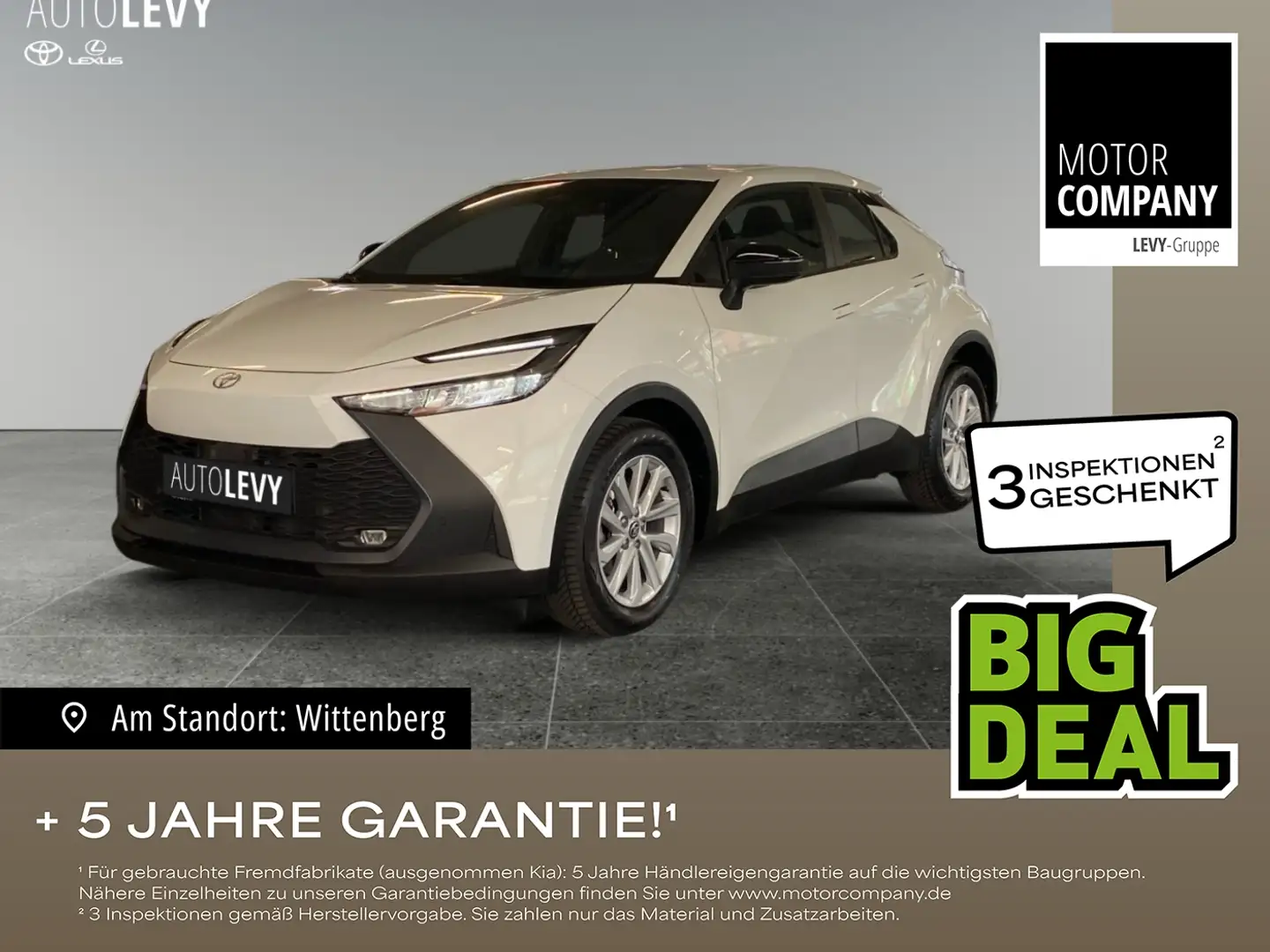 Toyota C-HR 1.8 Hybrid Business *CARPLAY* Blanc - 1