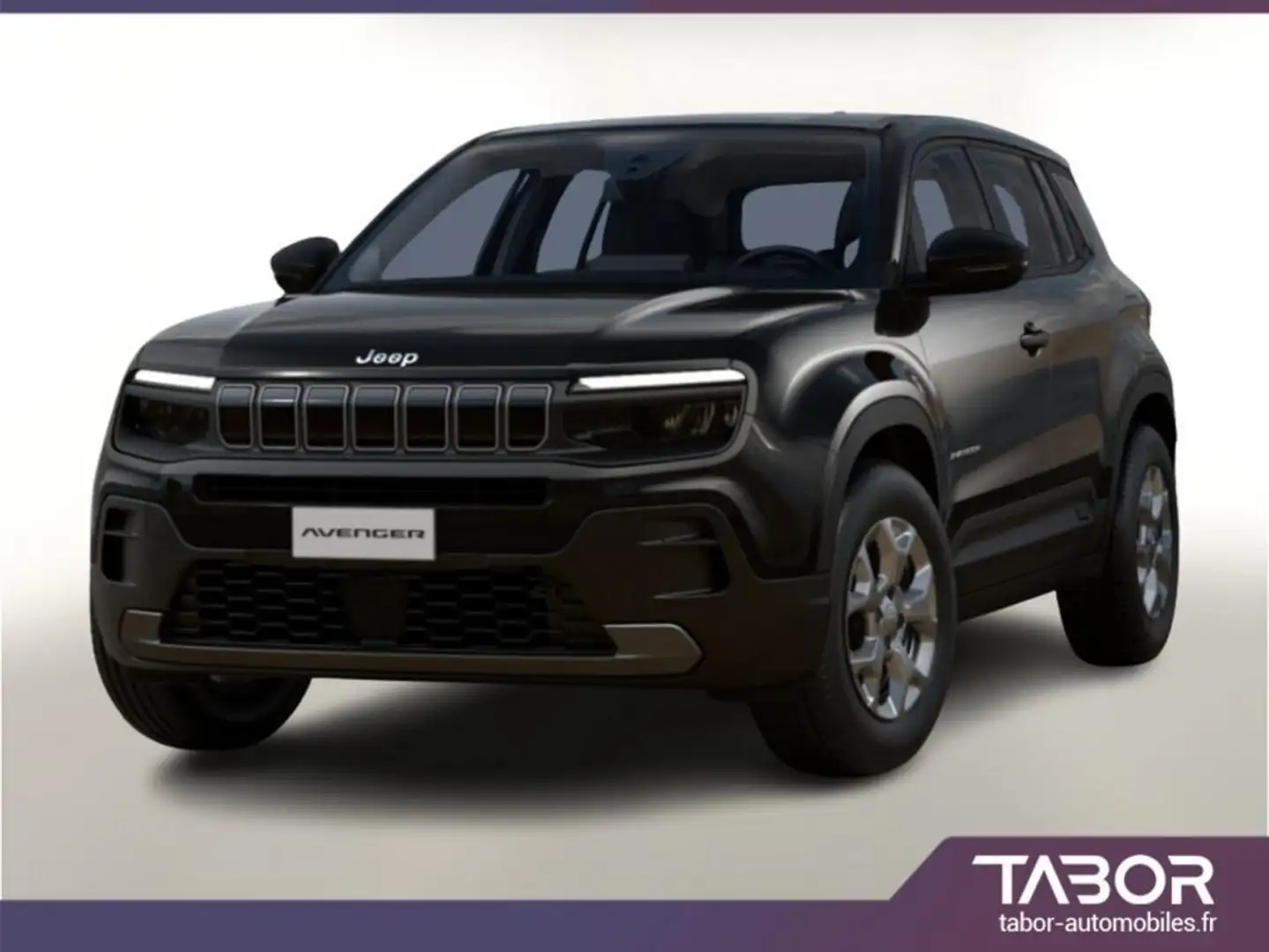 Jeep Avenger 1.2 MHEV 110 DTC Longitude LED PDC Noir - 1