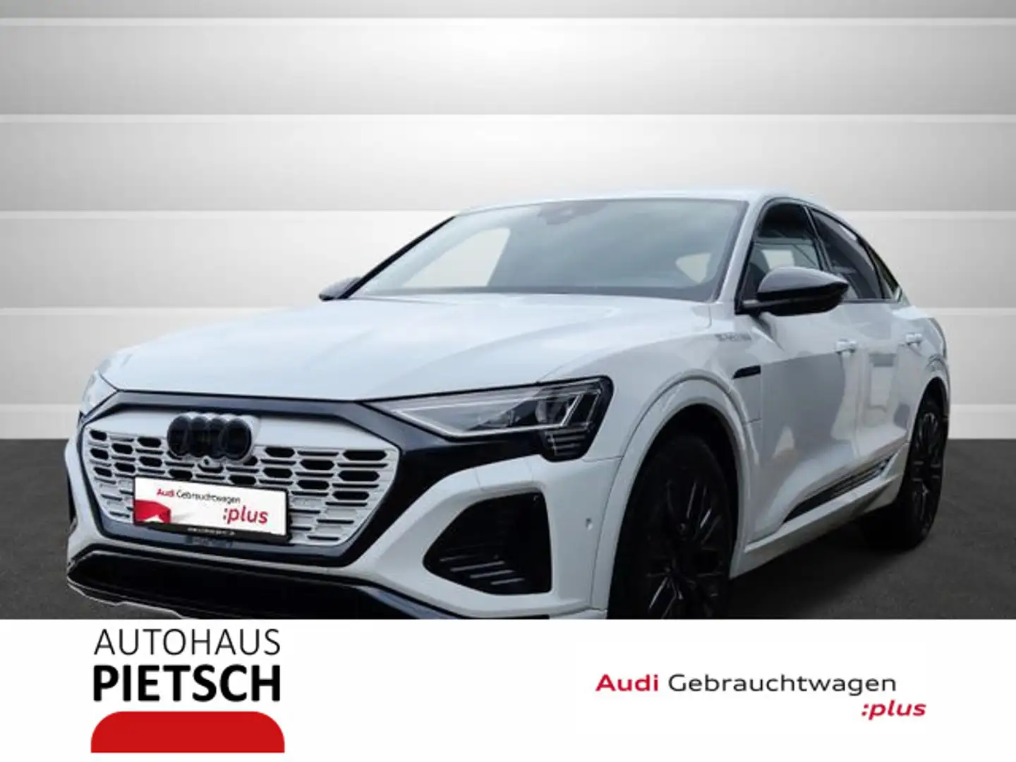 Audi Q8 e-tron Q8 e-tron Sportback S line Edition 55 quattro Weiß - 1
