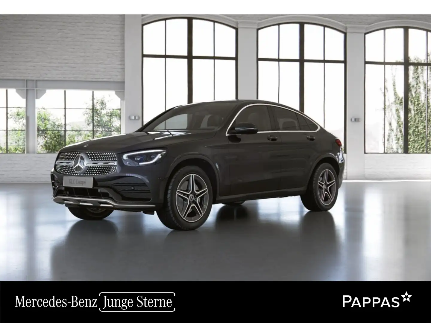 Mercedes-Benz GLC 220 d 4MATIC Coupé Totw Navi Cam PTS AUT Wide Grijs - 1