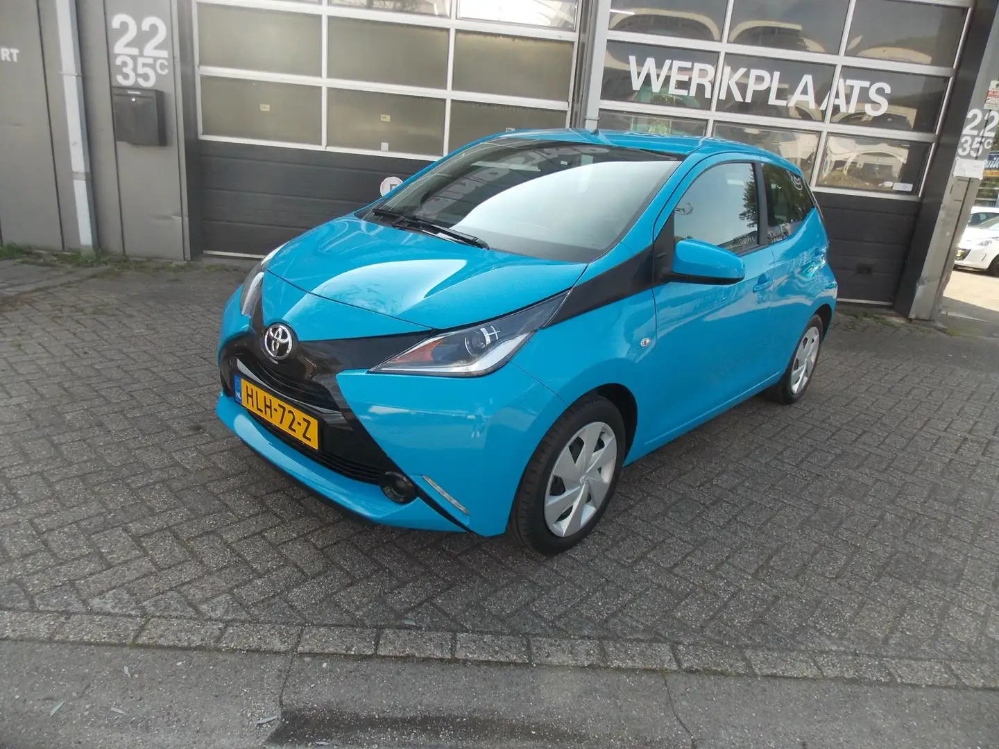 Toyota Aygo 1.0 VVT-i x Airco Elek Pakket 5Deurs 2016bj GARANT Azul - 2
