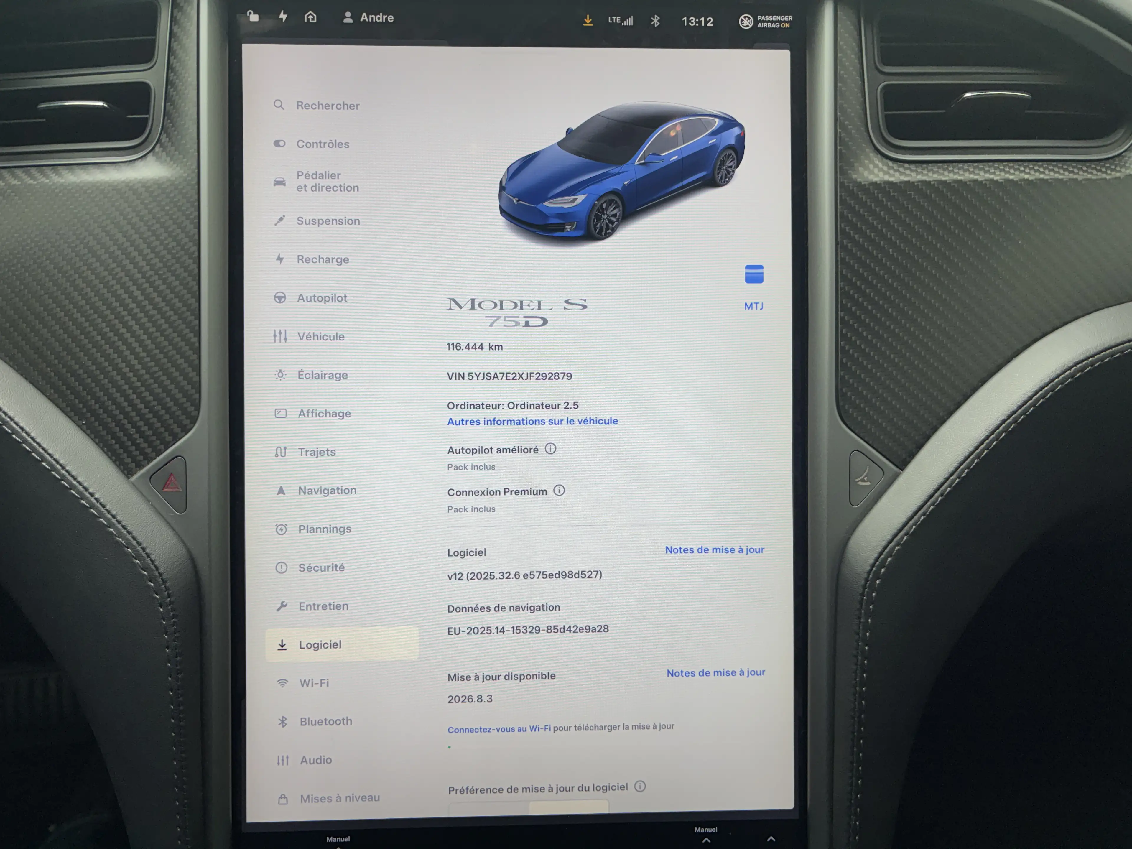 Tesla Model S 75 D Luxury/dual engine 480cv /Full Options — photo 15