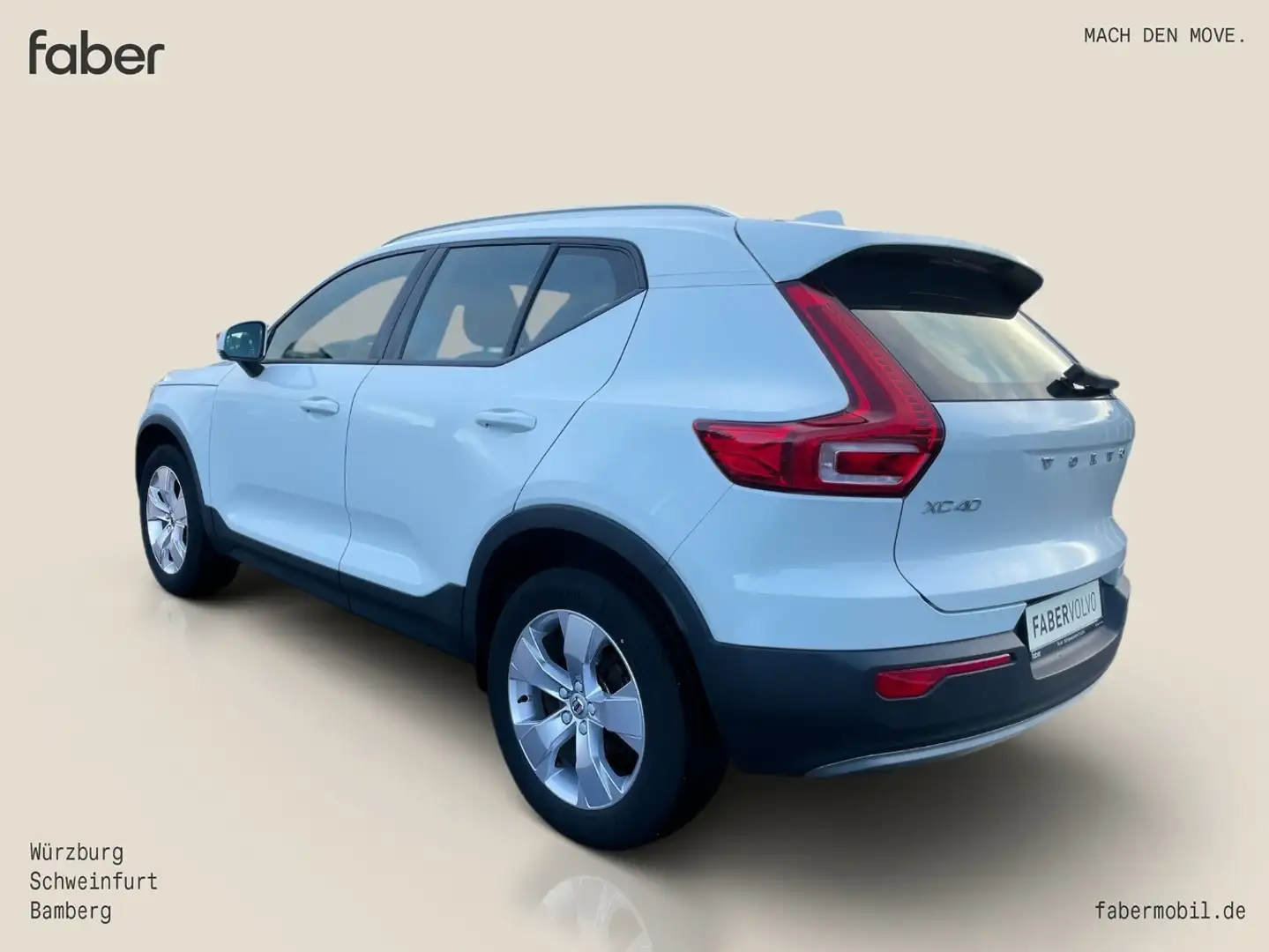 Volvo XC40 T2 2WD Momentum PRO Standheizung Blanc - 2
