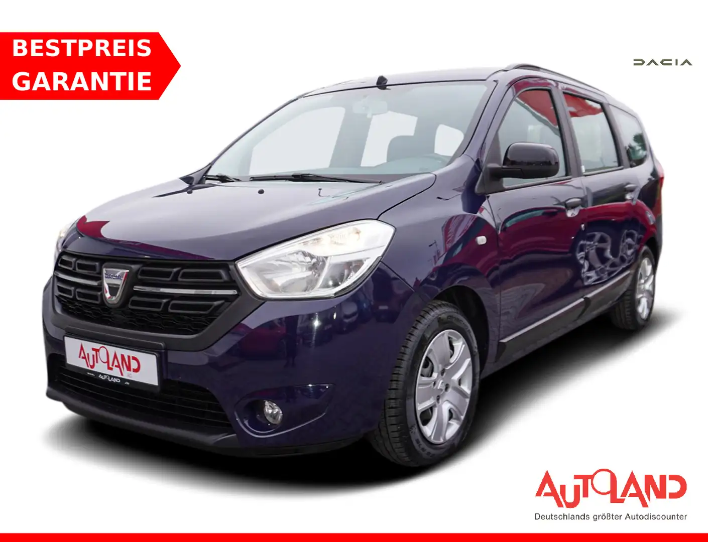 Dacia Lodgy 1.5 Comfort AHK Android Apple Tempomat PDC Blau - 1