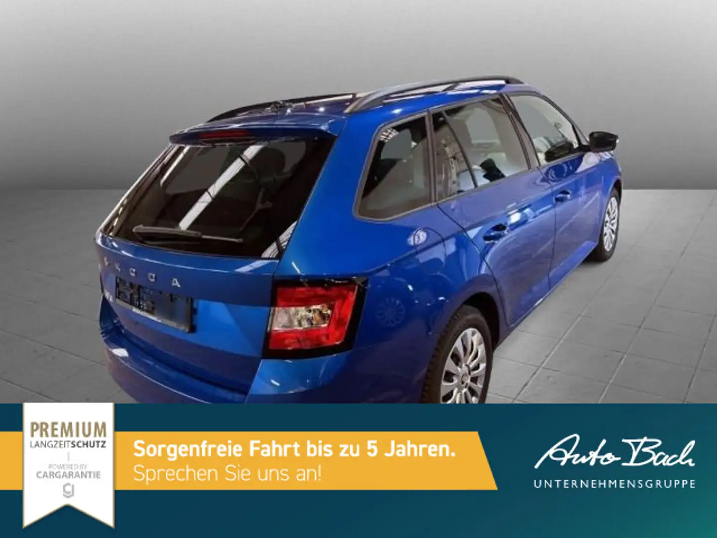 Skoda Fabia Combi Ambition 1,0TSI Navi LED EPH GRA Blau - 2
