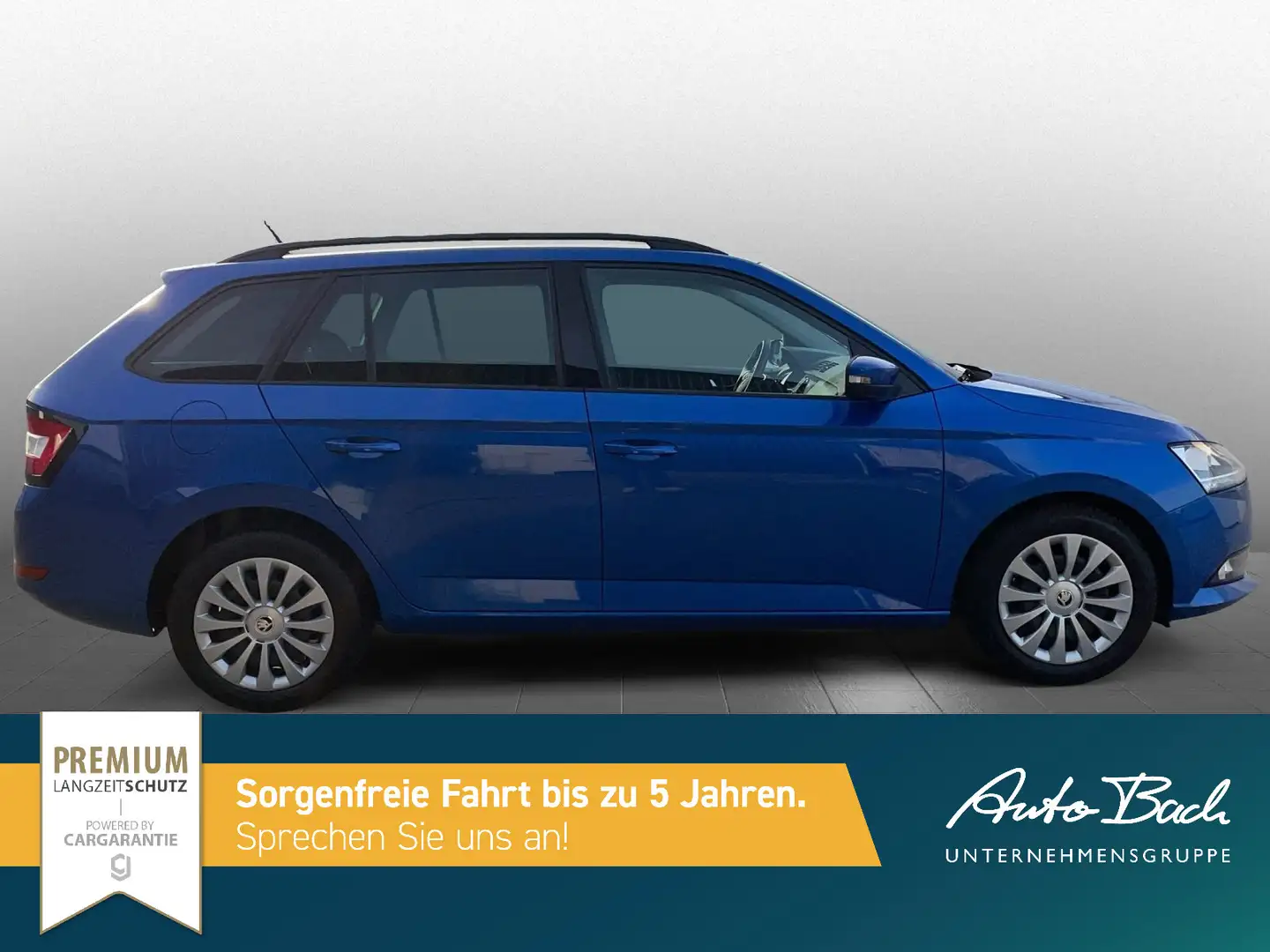 Skoda Fabia Combi Ambition 1.0 TSI Navi LED EPH GRA Blau - 2