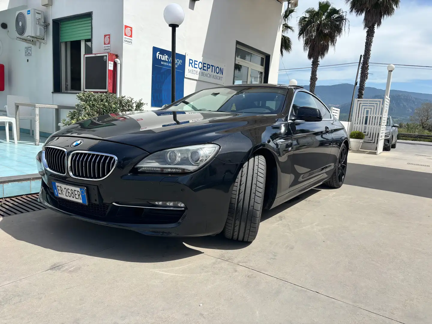 BMW 640 640d Coupe auto Nero - 1