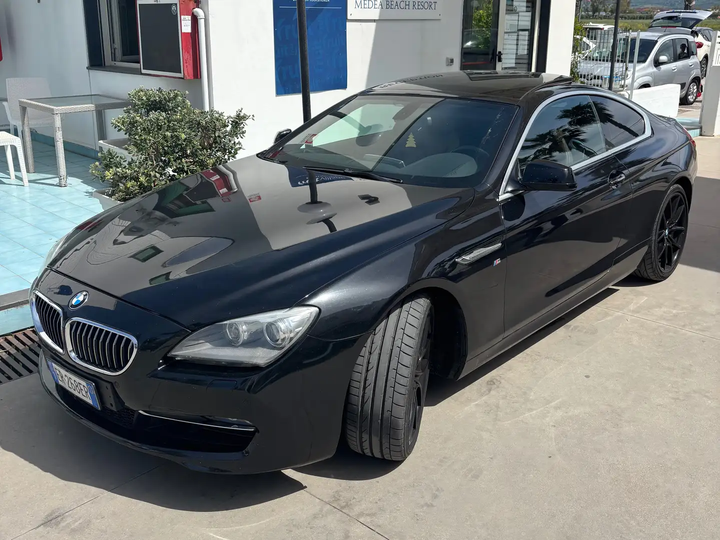 BMW 640 640d Coupe auto Nero - 2