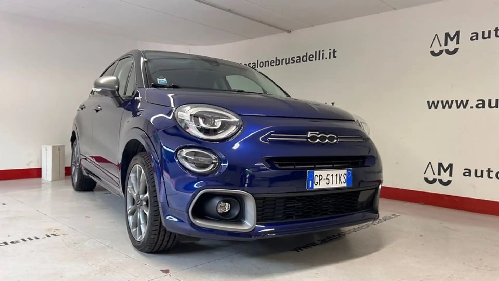 Fiat 500X 500X 1.3 MultiJet 95 CV Sport RETROC.NAVI CARPLAY Blu/Azzurro - 1