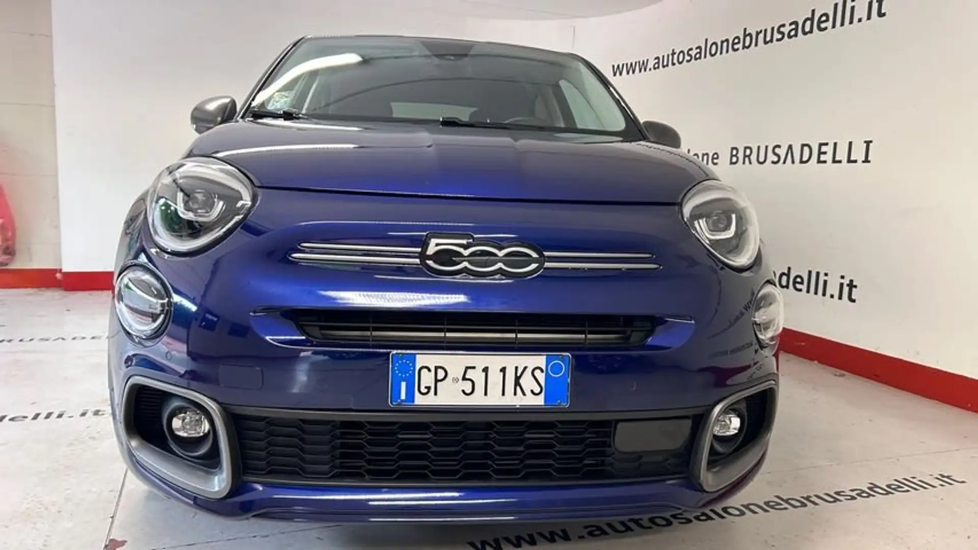 Fiat 500X 500X 1.3 MultiJet 95 CV Sport RETROC.NAVI CARPLAY Blu/Azzurro - 2