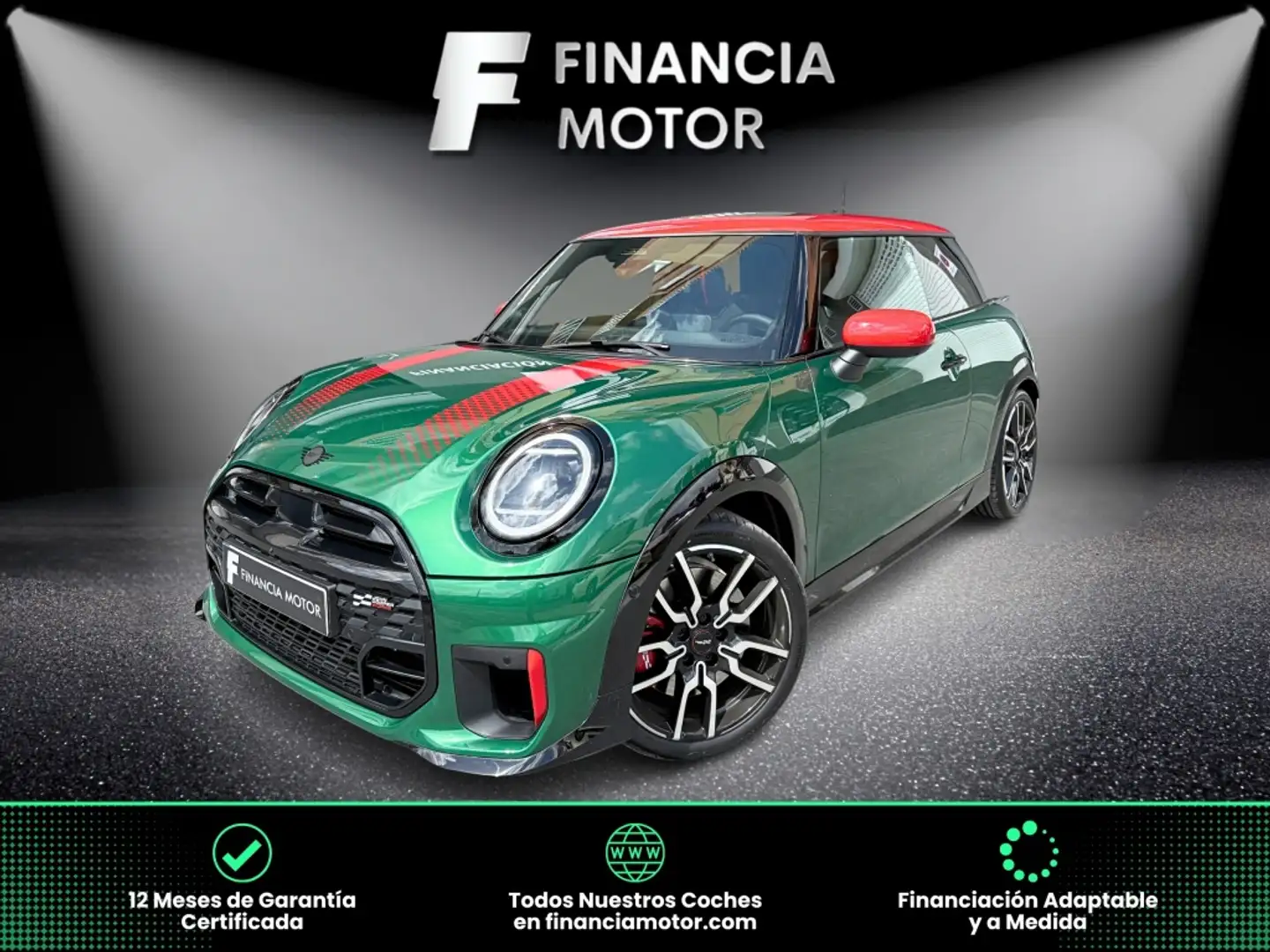 MINI Cooper 3 Puertas JCW Yeşil - 1
