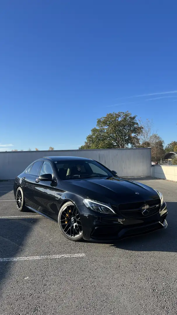 Mercedes-Benz C 63 AMG C63 S AMG *NIGHT *CARBON *PANO *KERAMIK *AMG ABGAS Schwarz - 2