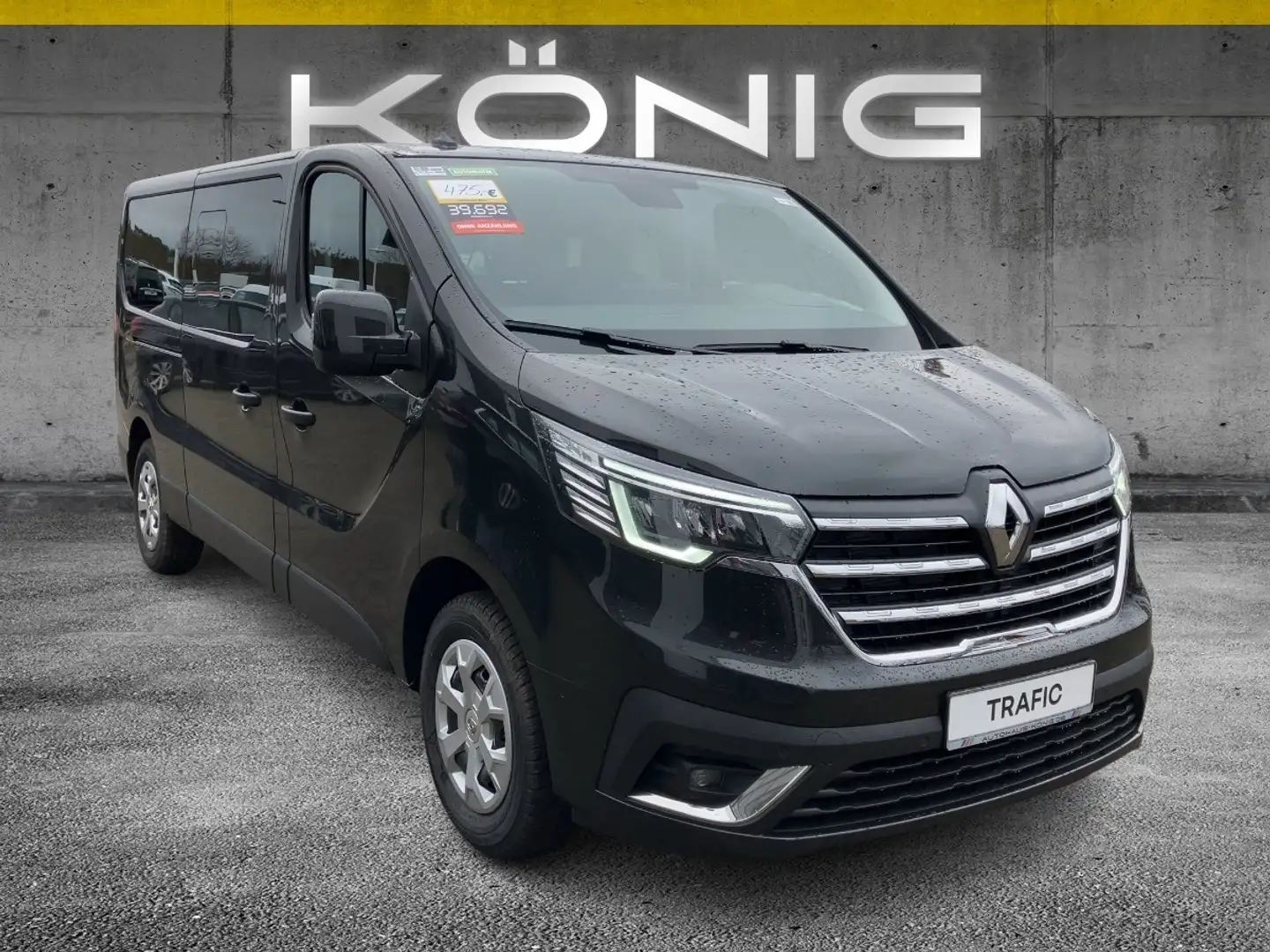 Renault Trafic Pkw Grand Life Blue dCi 150 EDC Noir - 2