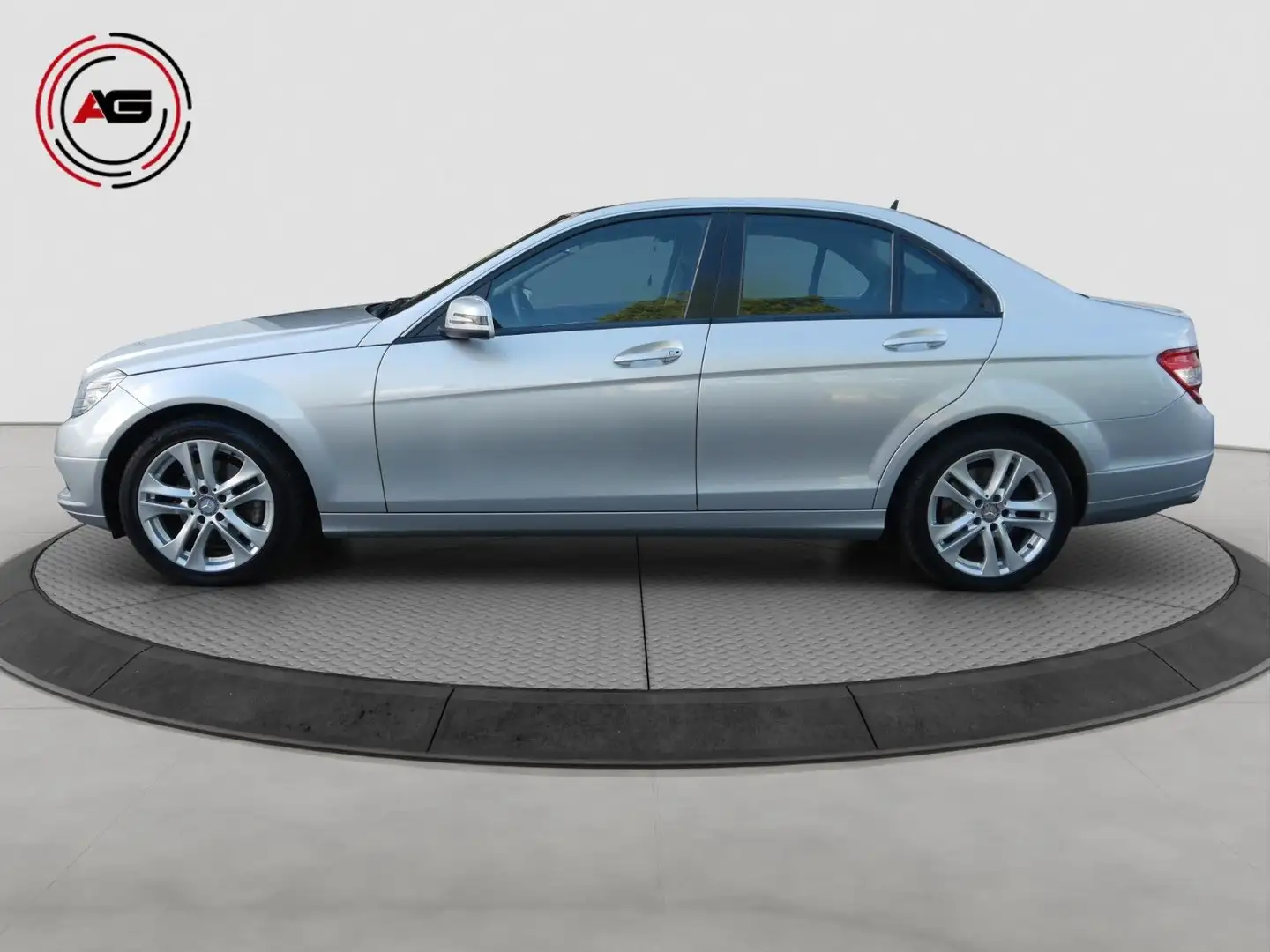 Mercedes-Benz C 200 Lim K SITZHEIZUNG CD AHK XENON TÜV NEU! Argent - 2