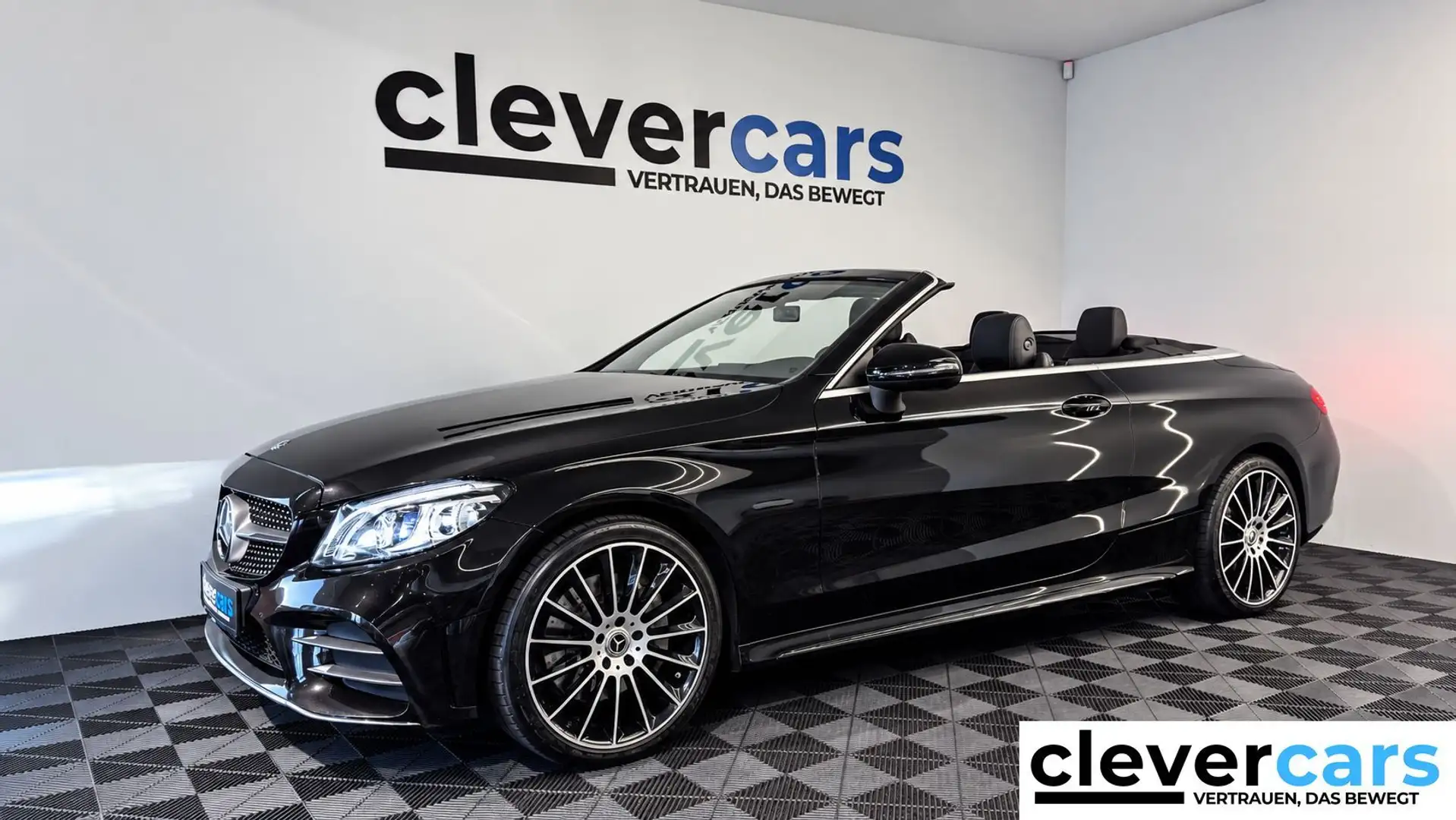 Mercedes-Benz C 300 C-Coupe / Cabrio C 300 AMG Line (EURO 6d-TEMP) Schwarz - 1