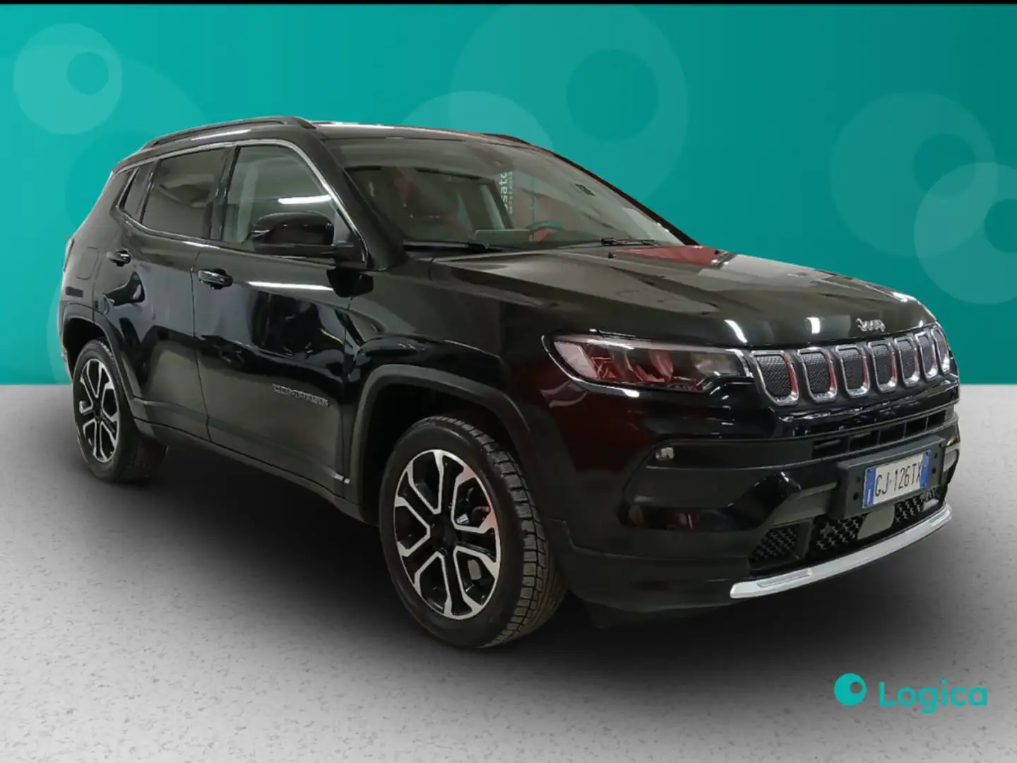 Jeep Compass 1.6 Multijet II Limited Zwart - 1